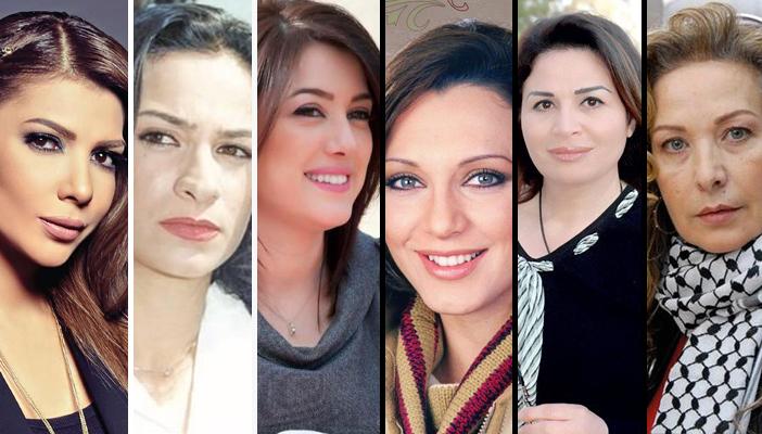 6 فنانات دعمن الثورة السورية.. و6 يقفن وراء بشار