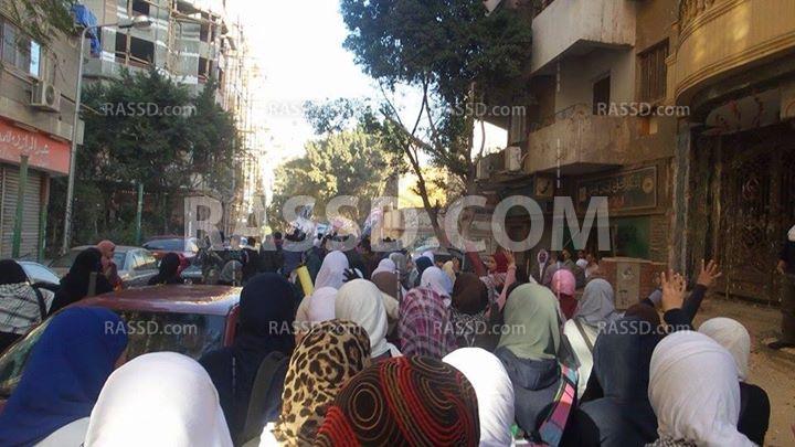 مسيرة صباحية لطلاب ثانوي في المعادي تنديدًا ببراءة مبارك