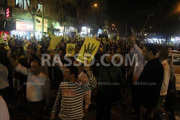 مسيرة بإمبابة مطالبة بالقصاص لدماء الشهداء