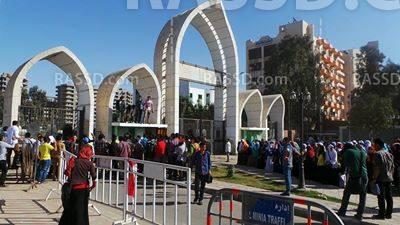 طلاب المنيا يعلنون الاعتصام احتجاجا على العسكر