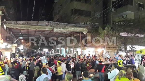 بالصور.. مسيرة لمؤيدي الشرعية تجوب المعادي