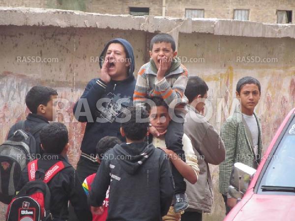 طلاب ضد الانقلاب بالشرقية يتظاهرون ضد الانقلاب العسكري