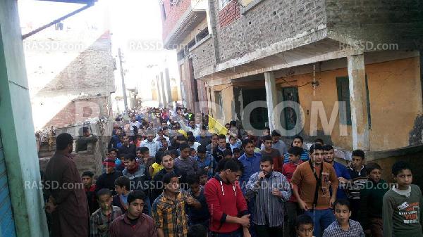 “شباب ضد الانقلاب” تتظاهر بالدقهلية تنديدًا بحكم العسكر