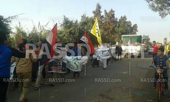 مسيرة لأهالي “كفر الدوار” بالبحيرة تنديدًا بحكم العسكر