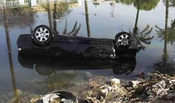 سقوط سيارة نقل في المريوطية وانتشال 3 أشخاص بينهم متوفى