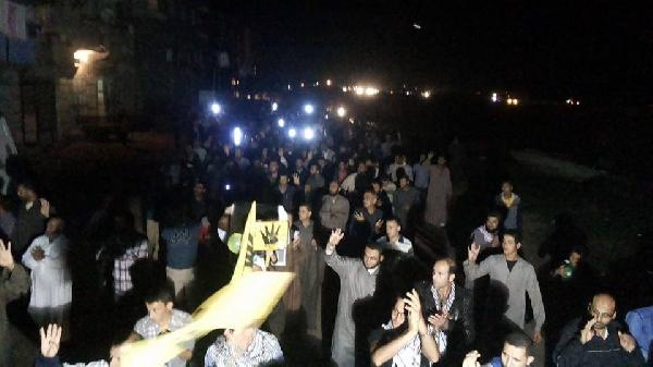 مسيرة بـ”كفرالشيخ” تنديدًا بأحكام الإعدام للمعتقلين