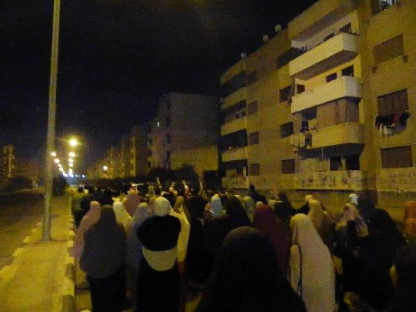 “السادات” و”شبين الكوم” تتظاهران للإفراج عن المعتقلين