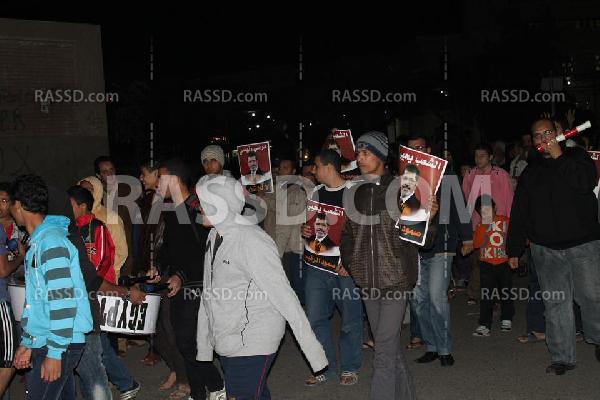 مسيرة بالشيخ زايد:”الاعتداءات على الطلاب..مجزرة يومية”