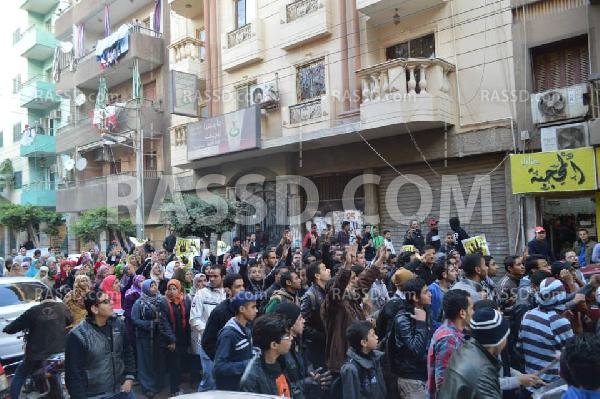 مظاهرة بطنطا ضد الانقلاب العسكري