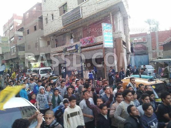 مسيرة مناهضة للانقلاب‬ بالشرقية