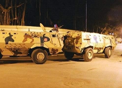 الجيش ينتشر بطريق الإسماعيلية بعد إنفجار قرب معسكر أمني