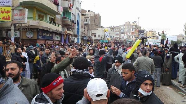 مسيرات حاشدة بالفيوم بجمعة “الطلاب يقودون الثورة”