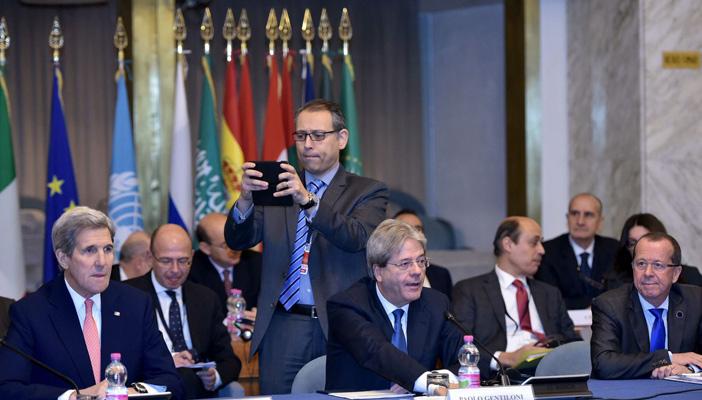 مؤتمر روما يدعو الفرقاء الليبيين إلى وقف فوري لإطلاق النار