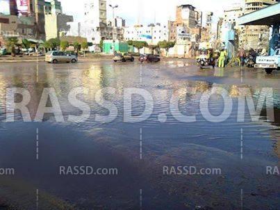 المحلة الكبرى تغرق فى مياه الأمطار وسط غياب المحافظة