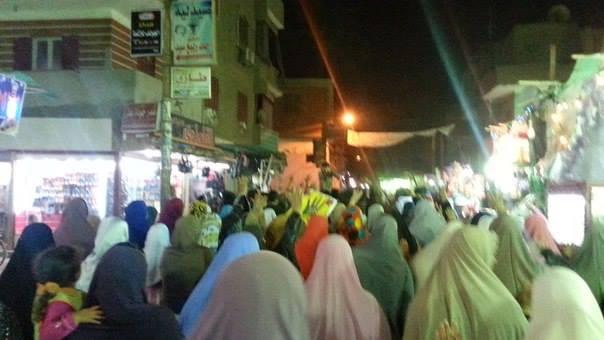 مسيرتان ليليتان في بني سويف للتنديد بالقمع الأمني