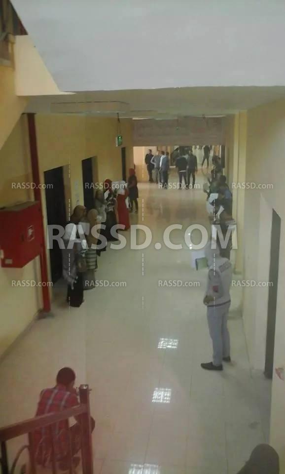 أمن كلية “علوم  سياسية بني سويف” يفرق اعتصام الطلاب بالقوة