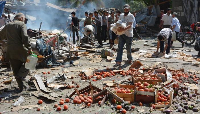 مقتل 25 سوريًّا في قصف روسي استهدف “معارة النعسان” بريف إدلب