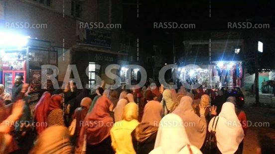 مسيرة ليلية في البحيرة للتنديد بحملات الاعتقال