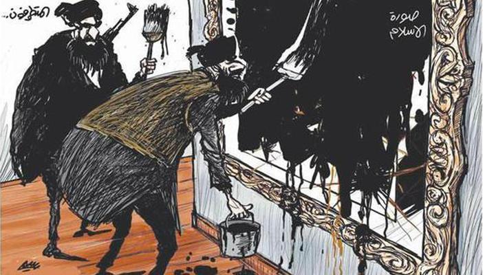 كاريكاتير.. تطرف تنظيم الدولة وأزمة المناخ يؤرقان العالم