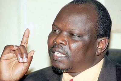 اعتقال باقان أموم  للاشتراك بمحاولة الانقلاب بجنوب السودان