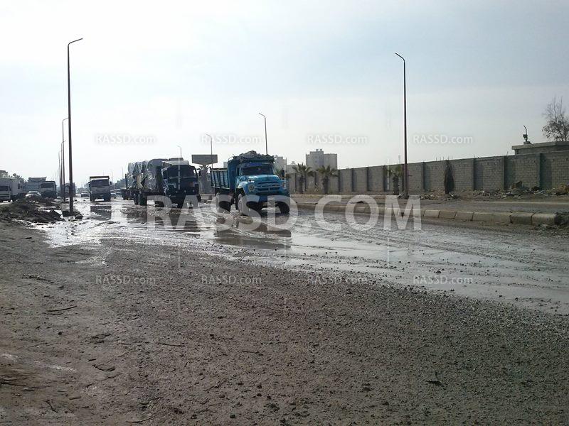 بعد إهمال الحكومة.. “أم زغيو” بالإسكندرية يتحول لطريق الموت