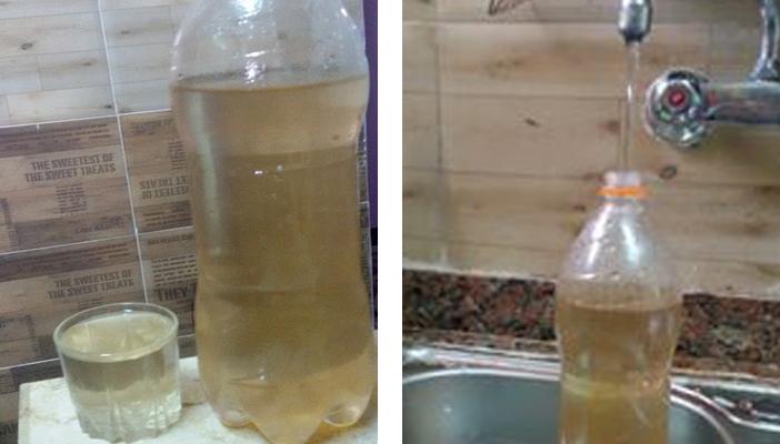 ‫بالصور.. تلوث مياه الشرب بالمنوفية.. والأهالي: نسبة الفشل الكلوي 40%