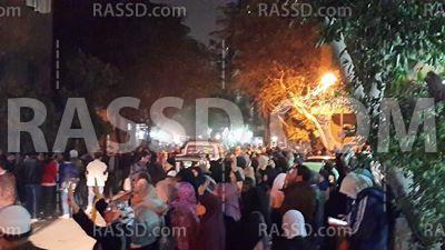 مسيرة بالمعادي ضد الانقلاب العسكري