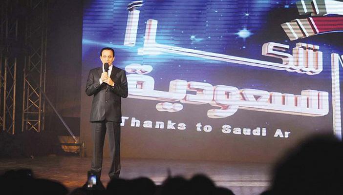 انسحاب الإعلام السعودي من حفل تكريمهم في مصر