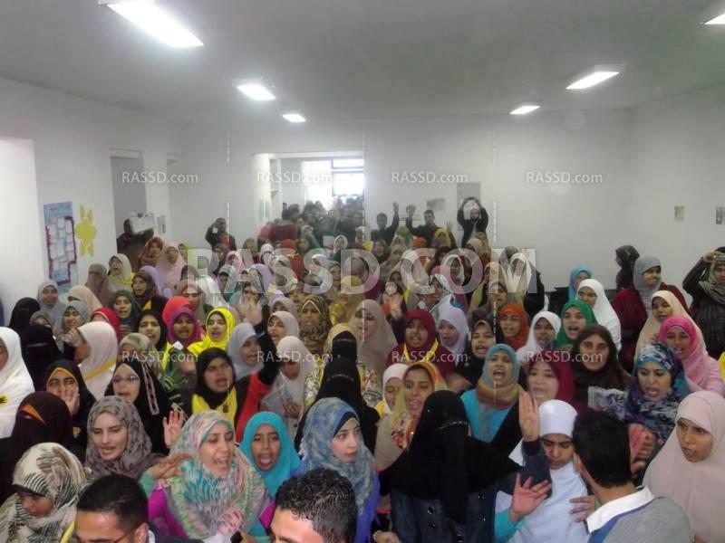 احتجاجات طلابية بدمنهور تطالب بالإفراج عن المعتقلين