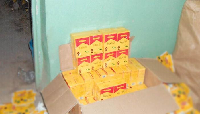 ضبط كميات من شاي “العروسة” غير صالحة للاستهلاك