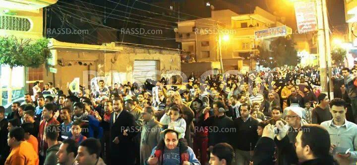 أهالي أبوكبير يطالبون بإسقاط “حكم العسكر”