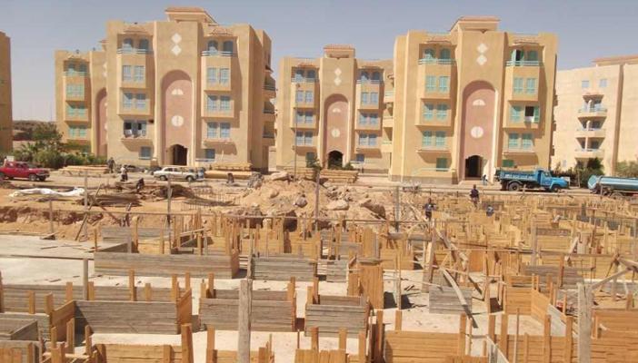 تنفيذ 4020 وحدة بمشروع الإسكان الاجتماعي بأسوان الجديدة