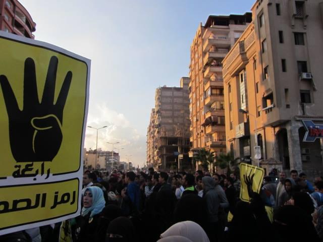 وقفة للتحالف الوطني ببورسعيد ضد الانقلاب