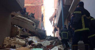 ارتفاع عدد ضحايا انهيار عقار عزبة الصفيح بالدقهلية