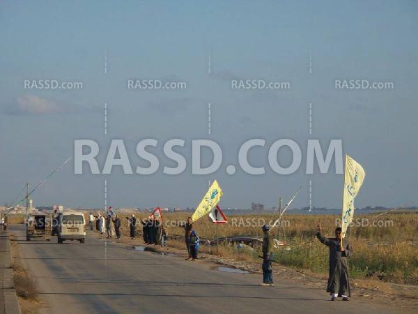 سلسلة بشرية لتحالف دعم الشرعية بكفر الشيخ