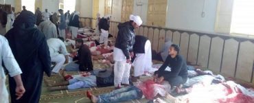 ضحايا تفجير مسجد العريش