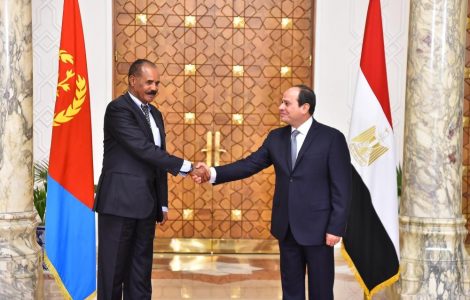 السيسى ورئيس اريتريا